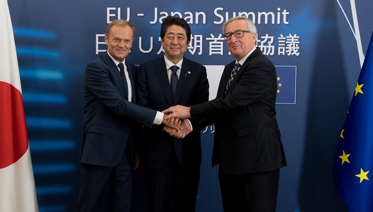 Европейский Союз и Япония создали новую зону свободной торговли