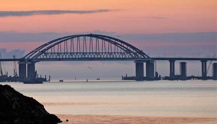 Железнодорожная часть Крымского моста завершена на 80%